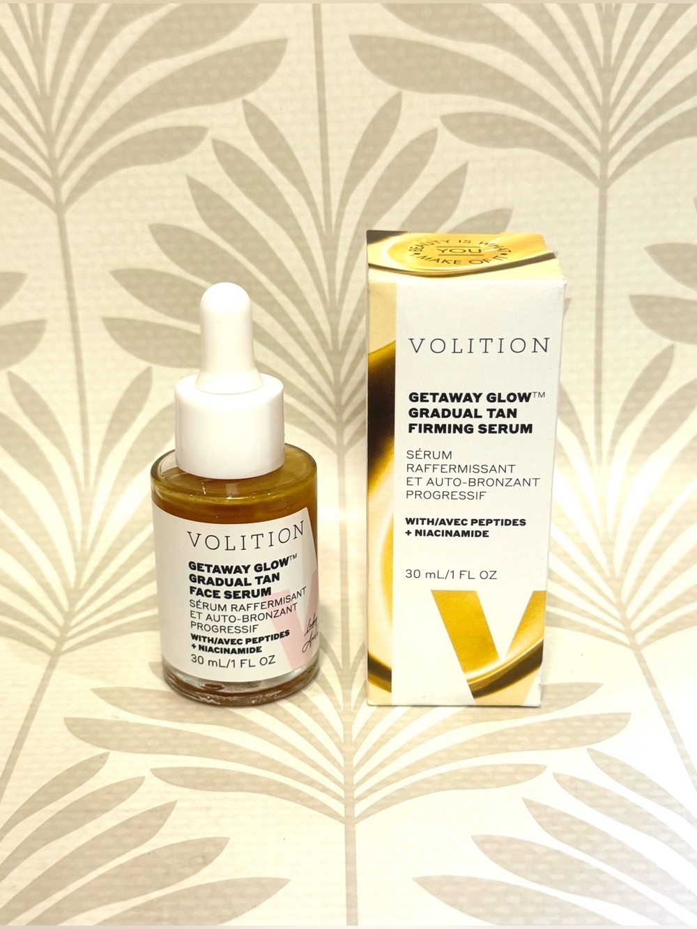Volition Getaway Glow™ Gradual Tan Firming Serum 30ml BRAND NEW IN BOX